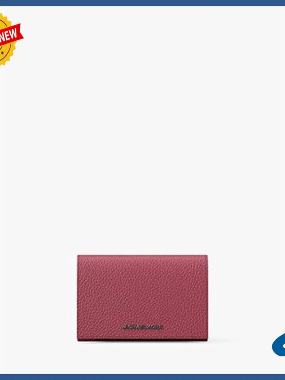 Genuine Leather Business Card Wallet with Multiple Slip Pockets